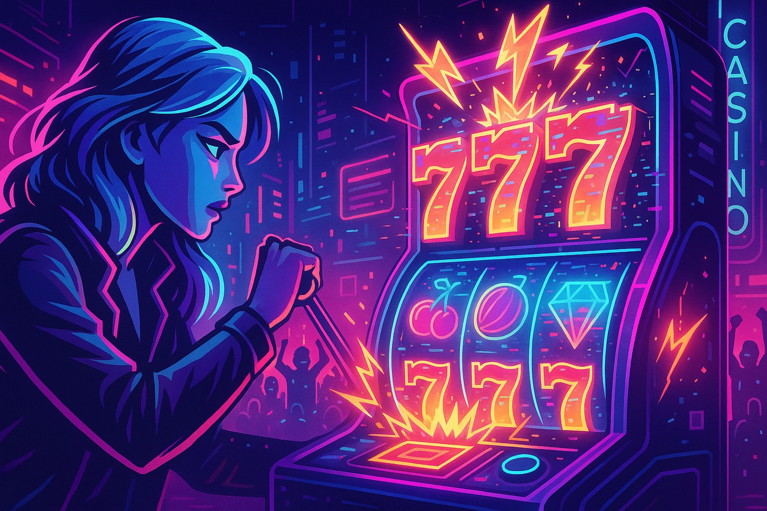 Người chơi trải nghiệm slot và baccarat trên vin777 Casino trực tuyến